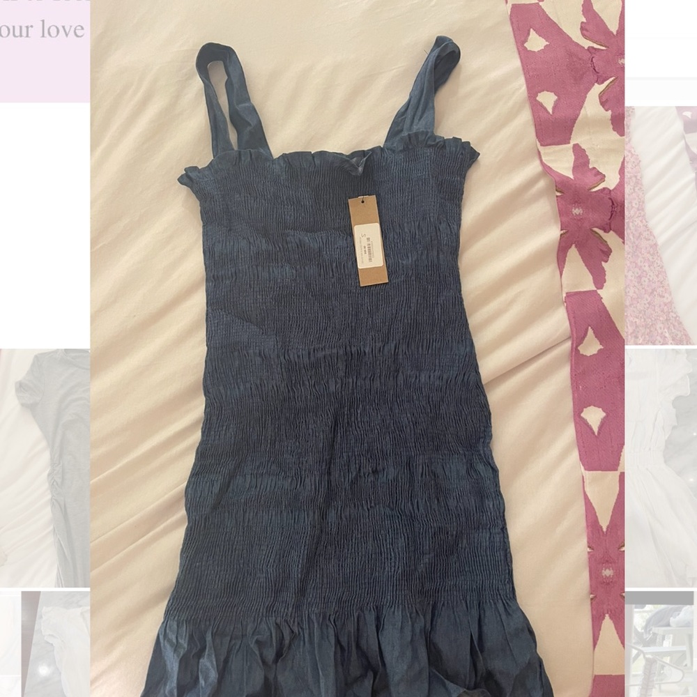 DO + BE size S NWT denim dress!